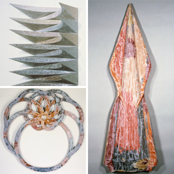 Objects with Variegated Surface Series (1985)